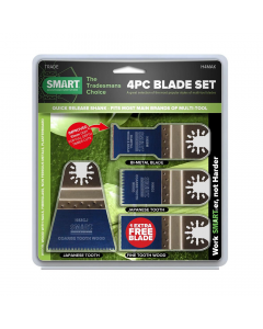 SMART 4pce Multi-tool Blade Set