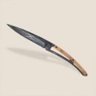 Deejo Pocket Knife - Tattoo Black Juniper wood Infinity - 37g